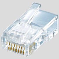 サンワサプライ RJ-45コネクタ(撚線用) ADT-RJ45-50 1セット(50個入)