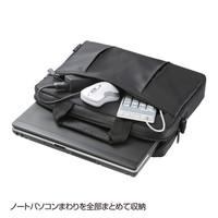 サンワサプライ PCインナーバッグ 12.1インチワイド ブラック BAG-INB5N 1個（直送品）