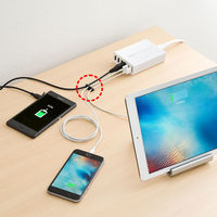 サンワサプライ ケーブル固定クリップ(ブラック・5個入り) CA-511 1セット(5個入)