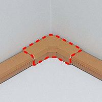 サンワサプライ ケーブルカバー（L型、ブラウン） CA-KK26BRL 1個（直送品）