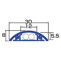 サンワサプライ ケーブルカバー(木目) CA-R30M 1個