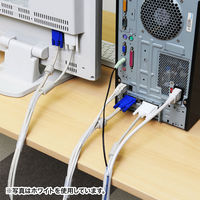 サンワサプライ ケーブルタイ(スパイラル) CA-SP12BK 1個（直送品）