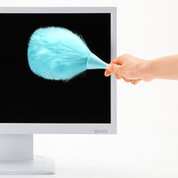 サンワサプライ OAホコリキャッチャー Lサイズ (ブルー) CD-BR11BLN 1個（直送品）