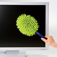 サンワサプライ マイクロファイバークリーニングモップ CD-BR7G 1本（直送品）