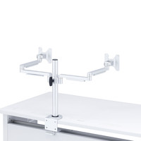 【処分品】サンワサプライ 水平多関節液晶モニタアーム（H400 左右2面） CR-LA1402N 1台（直送品）