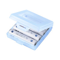 サンワサプライ 電池ケース(単4形用2個セット・ブルー) DG-BT4BLN 1個