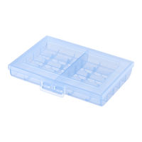 サンワサプライ 電池ケース(単3形、単4形対応・ブルー) DG-BT5BL 1個