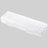 サンワサプライ 電池ケース(単4形専用大容量タイプ・クリア) DG-BT8C 1個