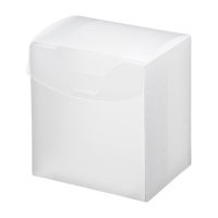 サンワサプライ 収納ケース付き・ブルーレイディスク対応不織布ケース(25枚入り・ク FCD-FBDBX25CL 1個