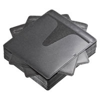 サンワサプライ ブルーレイディスク対応不織布ケース(ブラック) FCD-FNBD50BK 1セット(50枚入)