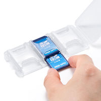 サンワサプライ SDカードケース(6枚収納・クリア) FC-MMC23SDCL 1個