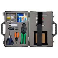 サンワサプライ 光ファイバ自作工具セット（LC・SC両用） HKB-TLSET2（直送品）