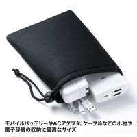 サンワサプライ マルチクッションケース(巾着タイプ) IN-C1K 1個