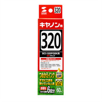 キヤノン（Canon）用 詰め替えインク INK-C320B60 ブラック 1個（直送品）