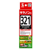 キヤノン（Canon）用 詰め替えインク INK-C321B30S ブラック 1個（直送品）