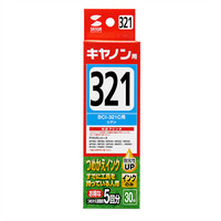 キヤノン（Canon）用 詰め替えインク INK-C321C30 シアン 1個（直送品）