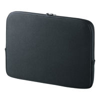 サンワサプライ ポケット付きインナーケース（13.3型ワイド） ブラック IN-WETP13BK 1個