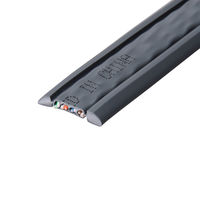 サンワサプライ アンダーカーペットLANケーブルのみ100m KB-CP5-CB100 1本