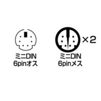 サンワサプライ PS/2スプリッター KB-PSY02K2 1個