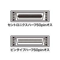 サンワサプライ SCSIケーブル KB-SHP2K 1本（直送品）