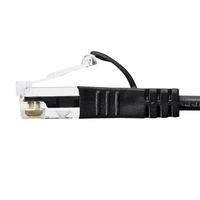 サンワサプライ カテゴリ6準拠極細LANケーブル KB-SL6-005BK 1本