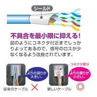 サンワサプライ STPエンハンスドカテゴリ5ケーブル KB-STP-30LN 1本