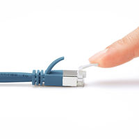 サンワサプライ ツメ折れ防止カテゴリ5eSTP LANケーブル 10m ブルー KB-STPTS-10BL 1個