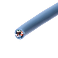 サンワサプライ カテゴリ5eUTP単線ケーブルのみ 200m ブルー KB-T5-CB200BLN（直送品）