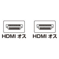 サンワサプライ ハイスピードHDMIケーブル KM-HD20-15FC 1本