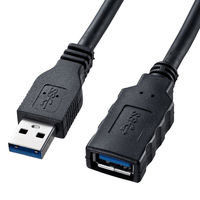 サンワサプライ USB3.0延長ケーブル Aオス-Aメス ブラック 1m KU30-EN10 1本