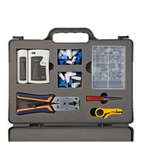サンワサプライ LANケーブル自作工具キット LAN-TLKIT2（直送品）