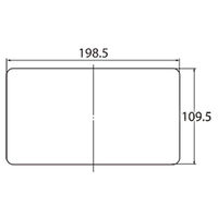 サンワサプライ 液晶保護フィルム（9.0型ポータブルDVDプレーヤー用） LCD-DVD4 1個（直送品）