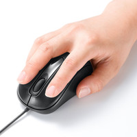 サンワサプライ 有線レーザーマウス MA-LS26BK 1個（直送品）