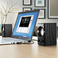 サンワサプライ USBスピーカー(ブラック) MM-SPU7BK 1セット