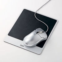 サンワサプライ アルミニウムマウスパッド（ブラック） W150×D180×H3mm MPD-ALUM 1個（直送品）