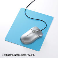 サンワサプライ ずれないマウスパッド(グレー) MPD-NS1GY 1個
