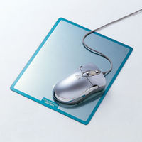 サンワサプライ マウスパッド（ブルー） W150×D180×H0.7mm MPD-OP26BL 1個（直送品）