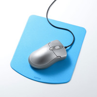 サンワサプライ シリコンマウスパッド（ブルー） W150×D180×H1.8mm MPD-OP56BL 1個（直送品）