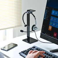 サンワサプライ ヘッドホンスタンド PDA-STN16BK 1個（直送品）