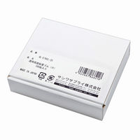 サンワサプライ 透明両面粘着ゴム（小）100枚入り QL-E76CL-25 1個（直送品）