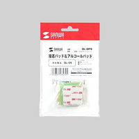 サンワサプライ 両面テープ＆アルコールパッド（QL-59対応） QL-OP9 1個（直送品）