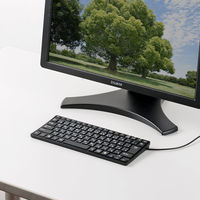 有線キーボード　パンタグラフ　コンパクト　ブラック　SKB-SL18BKN　サンワサプライ　1個