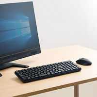 ワイヤレスキーボード　無線マウスセット　メンブレン　コンパクト　ブラック　SKB-WL25SETBK　サンワサプライ　1個
