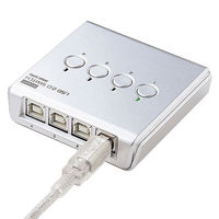 サンワサプライ USB2.0手動切替器(4回路) SW-US24N 1個（直送品）