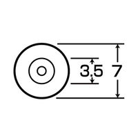 サンワサプライ AVジャックキャップ(ミニピンジャック用) TK-CAP4 1セット(6個入)