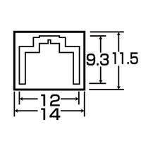 サンワサプライ AVジャックキャップ（LANコネクタ用） TK-CAP5 1セット（6個入り）