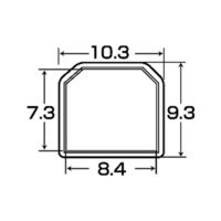 サンワサプライ USBコネクタカバー TK-UCA5 1セット（6個入り）（直送品）