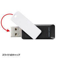 サンワサプライ USB3.0 メモリ UFD-3SW16GBK 1個（直送品）