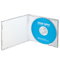 サンワサプライ DVD・CDケース（クリアー） FCD-PN30C 1セット（30枚入り）（直送品）