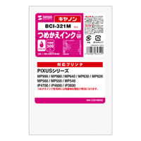 【処分品】キヤノン（Canon）用 詰め替えインク INK-C321M500 マゼンタ 大容量 1個（直送品）